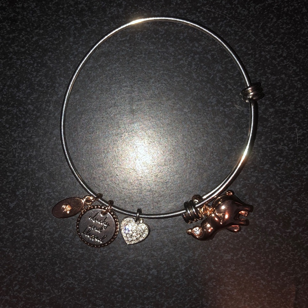 Unwritten Elephant Charm Bracelet